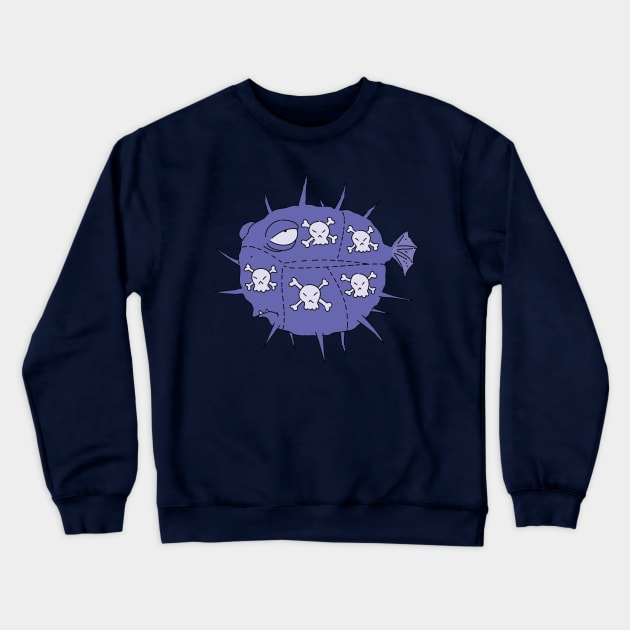 Fugu Instructions Crewneck Sweatshirt by saintpetty